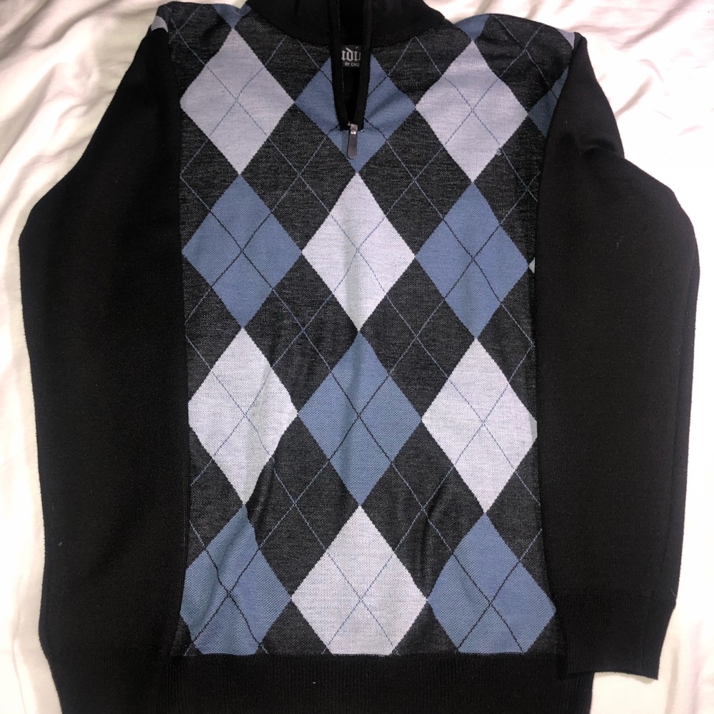 Argyle Pattern Sweater